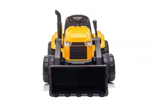 Bateriový traktor s přívěsem S617 žlutý