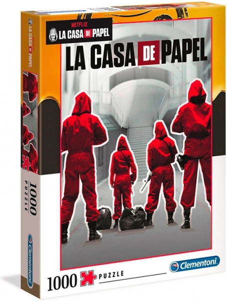 Puzzle 1000 dílků LA CASA DE PAPEL