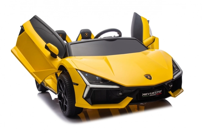Žluté auto Lamborghini Revuelto XL