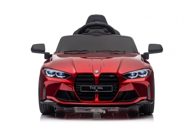 BMW M4 Red Battery Car