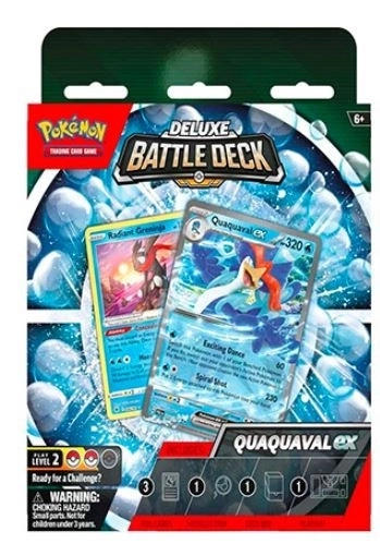 Sada karet Deluxe Battle Deck Quaquaval EX