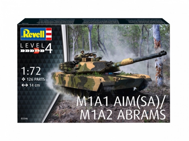Plastikový model M1A2 Abrams 1/72