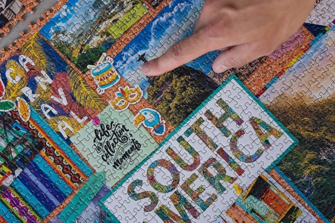 TREFL Puzzle UFT Cesta dlouhá tisíc mil 13500 dílků