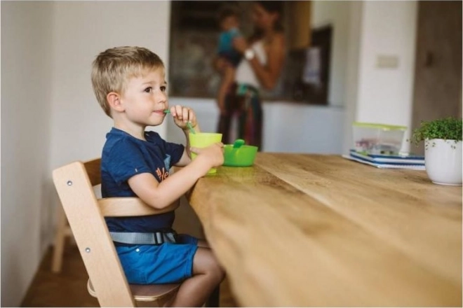 FreeOn Dřevěná jídelní židlička Chef Natur