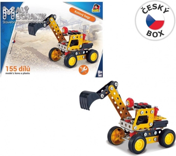 Malý Mechanik - Bagr Stavebnice