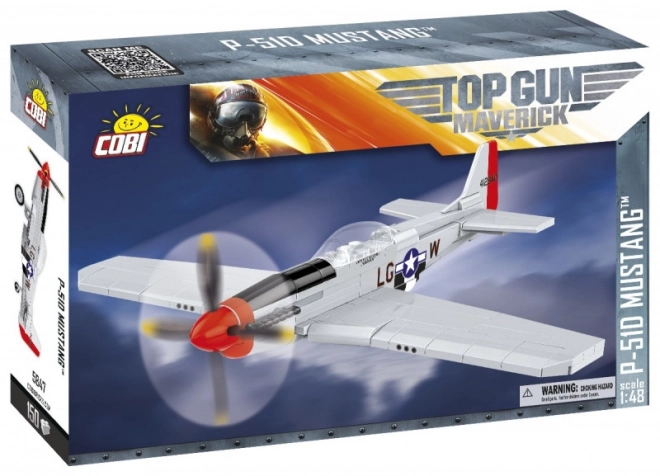 Kostky TOP GUN P-51D Mustang 150 kostek