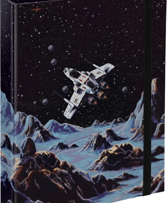 Desky na školní sešity A5 Pixel Space