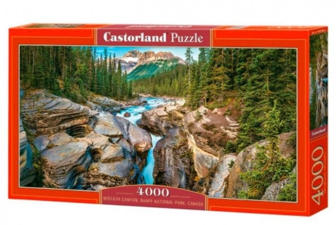 Puzzle Mistaya Canyon, Banff NP Kanada 4000 dílků