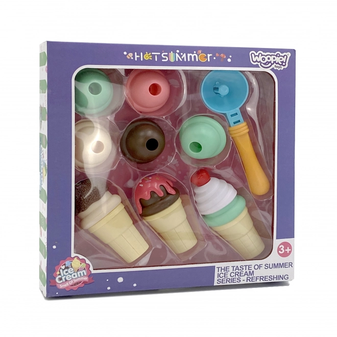 Sada zmrzlinář Ice Cream Play Set 15 ks
