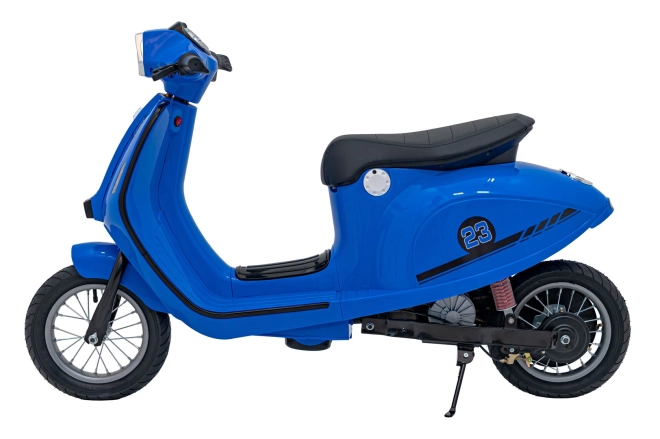 Dětský elektrický skutr Retro 23 modrý