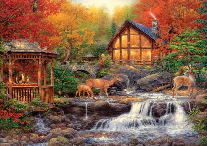 ART PUZZLE Puzzle Barvy života 1500 dílků