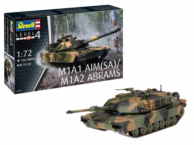 Plastikový model M1A2 Abrams 1/72
