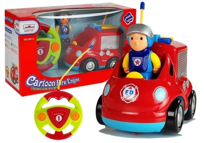 Hasičské auto s dálkovým ovládáním