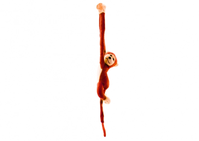 Plyšový maskot Opice se zvukem Oranžová 60 cm
