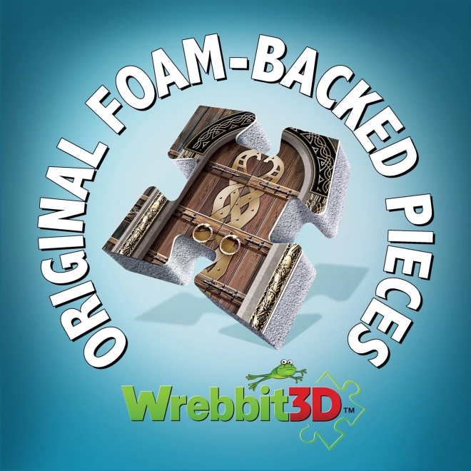 WREBBIT 3D puzzle Pán prstenů: Zlatá síň Edoras