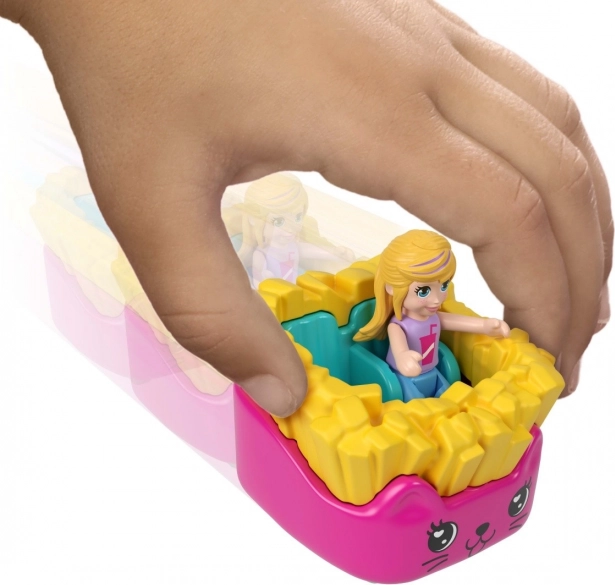 Polly Pocket Snacky Pojízdný Set