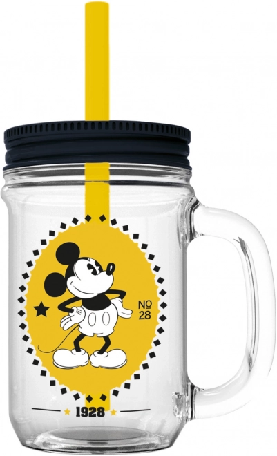 Sklenice plastová Mickey 690 ml