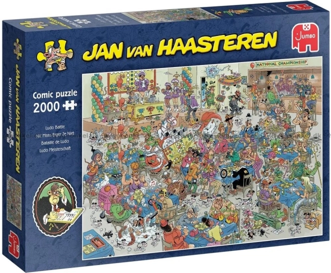 Puzzle JUMBO Člověče, nezlob se bitva 2000 dílků