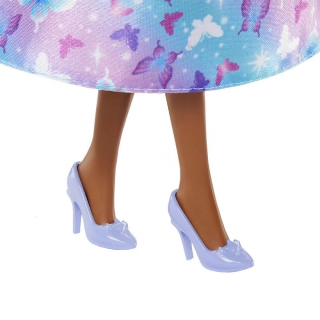 Barbie Pohádková Princezna – Tmavší s modrými šaty