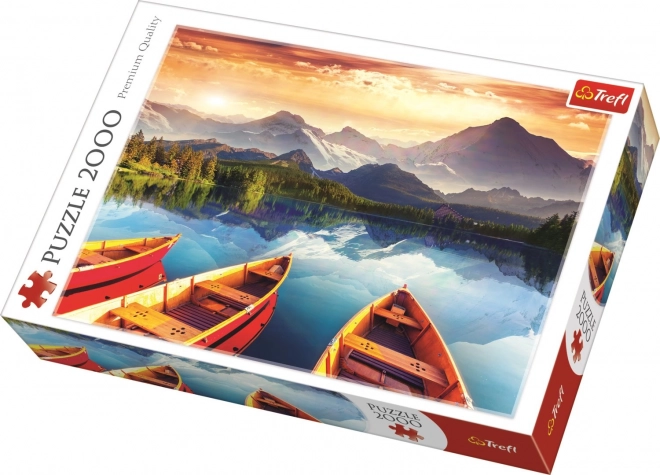 Křišťálové jezero - puzzle 2000 kusů