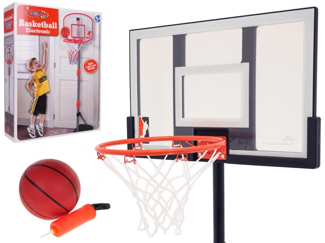 Basketbalový míč 205cm + příslušenství