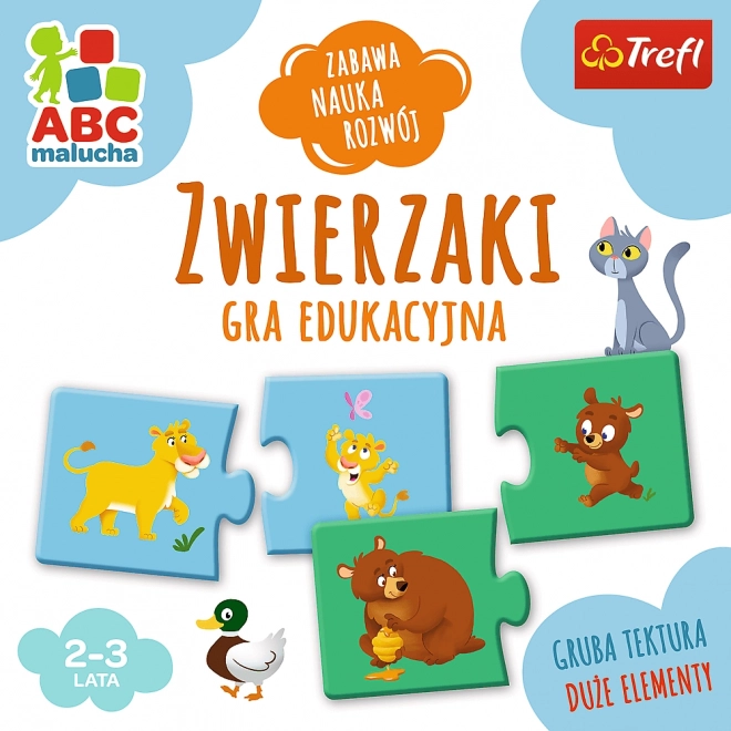 Edukativní hra zvířátka ABC Malucha od Trefl