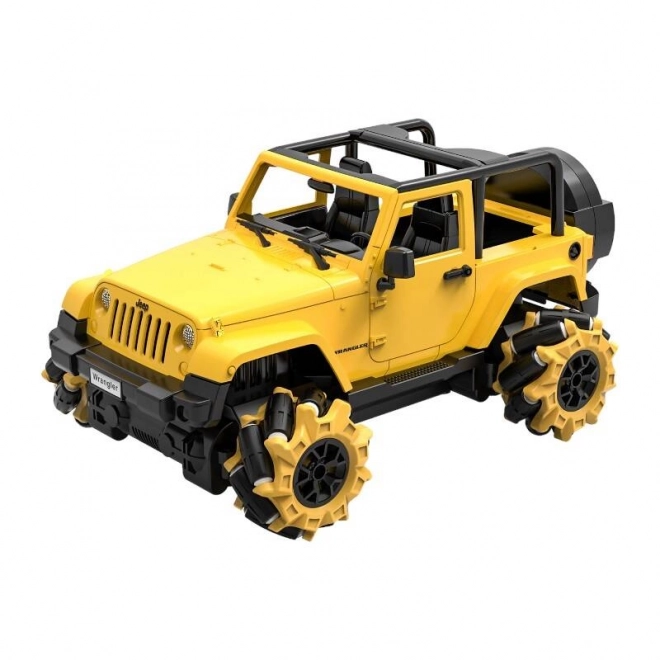Dálkově ovládané auto 1:16 Double Eagle (žluté) Jeep (drift) E348-003