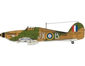 Plastikový model Hawker Hurricane Mk.1 1:48