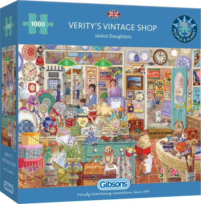 GIBSONS Puzzle Veritino starožitnictví 1000 dílků