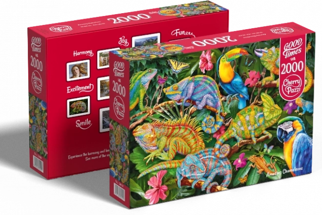 Puzzle Úžasní Chameleoni 2000 dílků