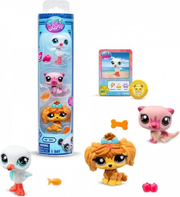 Figurky Littlest Pet Shop Tuba 3-pak