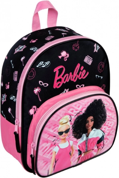 Dětský batoh Barbie růžovo-černý