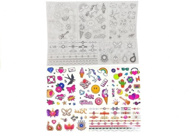 Tetovací sada Sponge Tattoos Applicator Patterns