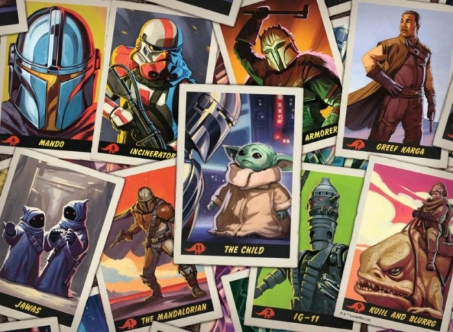 Puzzle Star Wars: The Mandalorian - Baby Yoda 500 dílků