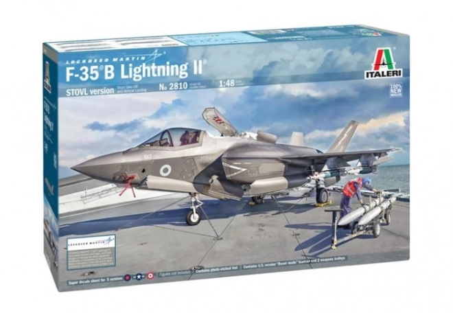 F-35B Lightning II - stavebnice modelu v měřítku 1/48