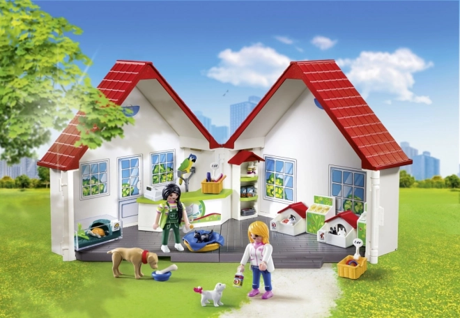 Sada figurek City Life přenosný zverimex