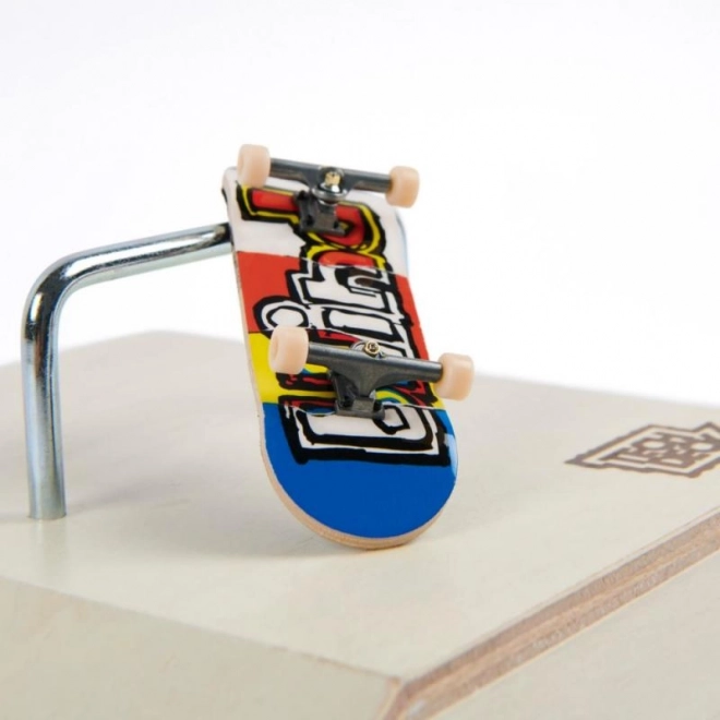 Tech Deck - dřevěná rampa