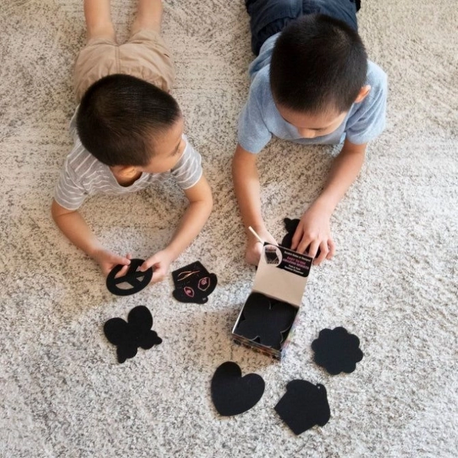 Sada karet ScratchArt s gravírováním přátelství