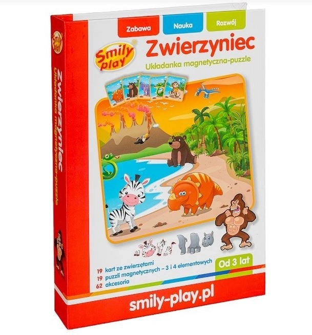 Magnetické puzzle se zvířaty