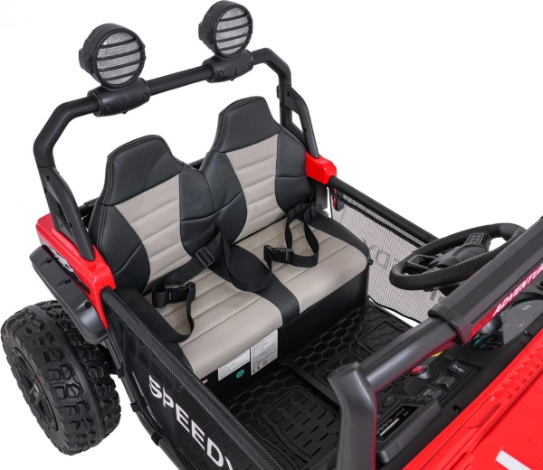 Komfort a bezpečí pro dva pasažéry