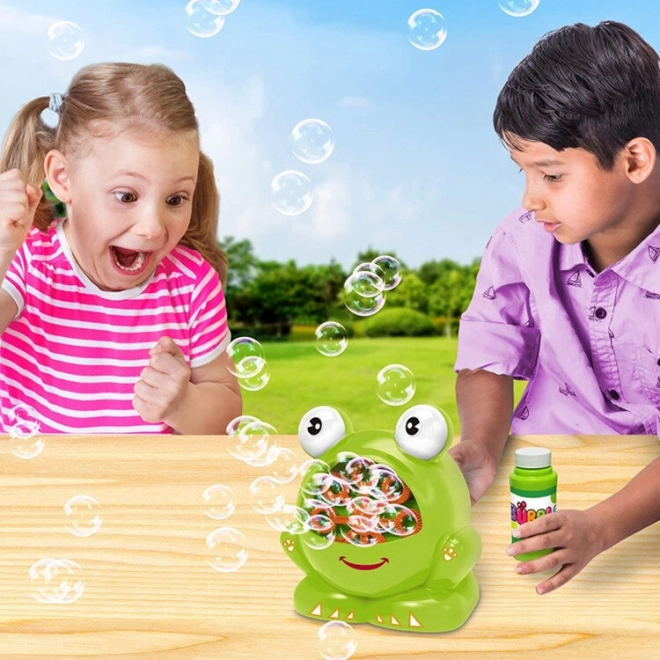 Mýdlové bubliny Machine Frog