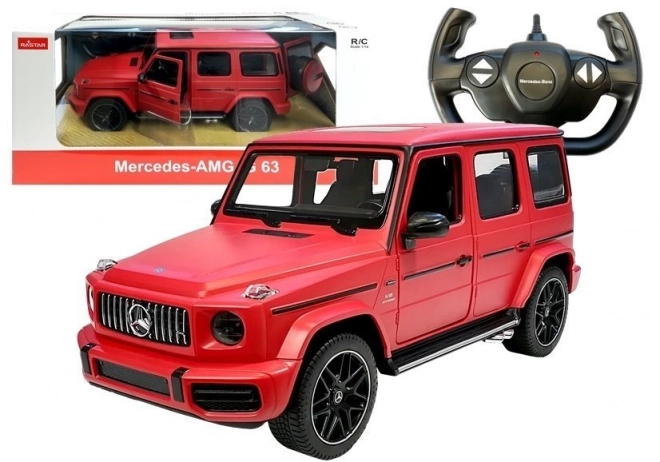 Dálkově ovládaný Mercedes G63 Rastar R/C – červený