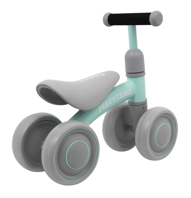 První dětské krosové kolo PettyTrike 4-kolové SporTrike Rider – Tyrkysové