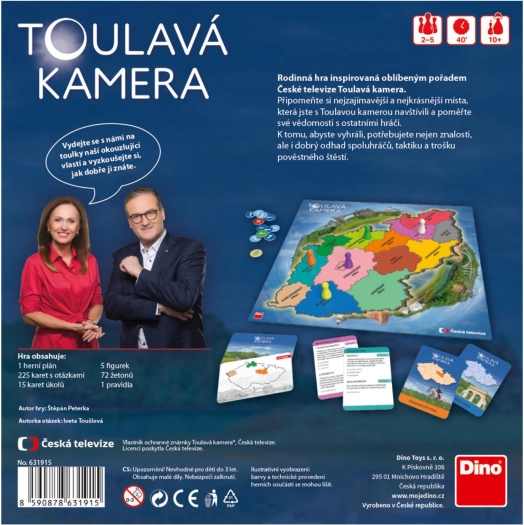 Toulavá Kamera - Rodinná Společenská Hra