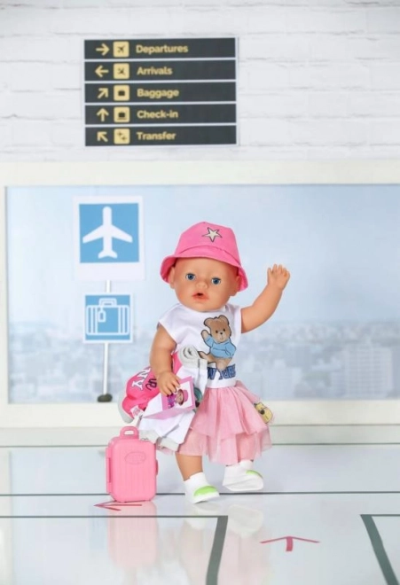 BABY born cestovní sada oblečení pro panenky 43 cm