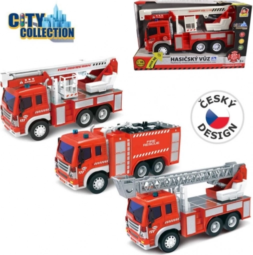 Hasičské auto City Collection na baterie