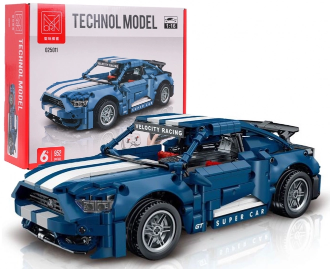 Cihly Sports Car Blue 952el.