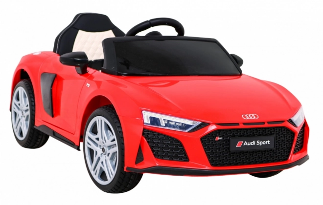 Audi R8 LIFT Bateriové auto + dálkové ovládání + EVA kola + MP3 + LED – Červené