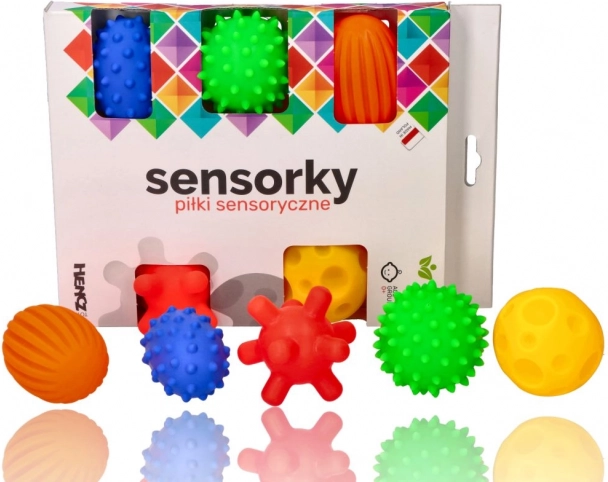 Senzorické míčky Sensorky – sada 5 ks