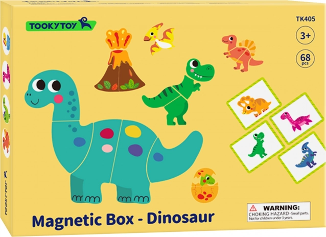 Magnetická skládačka dinosauři od Tooky Toy